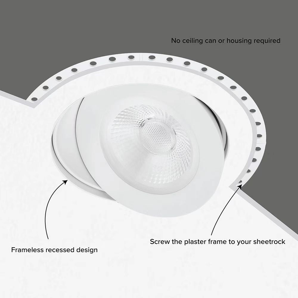4" Trimless Floating Gimbal