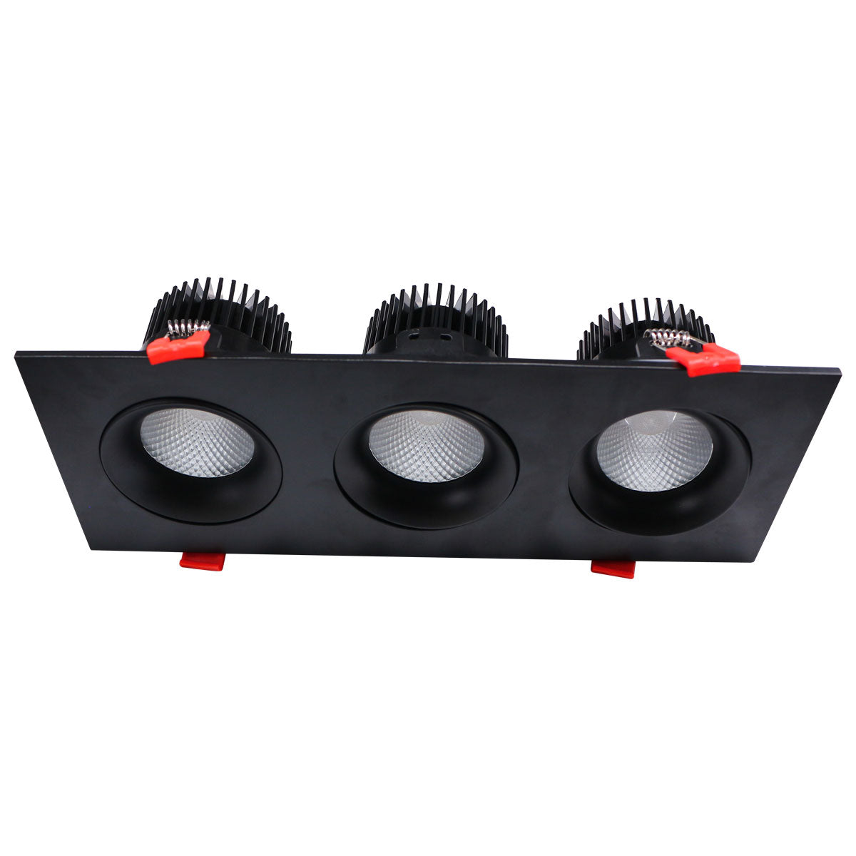 3.5” LED Three Head Gimbal Regressed Downlight Fixture