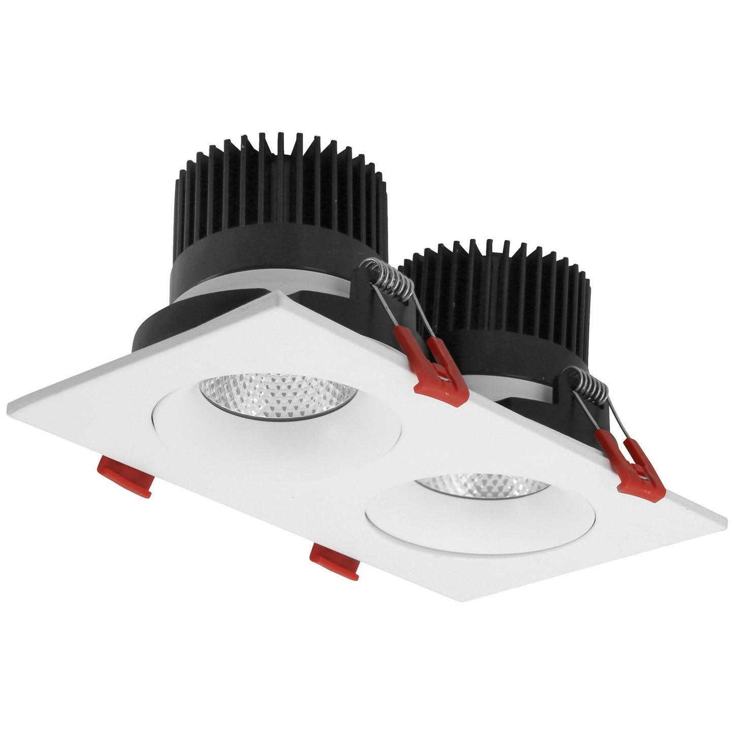 3.5” LED Two Head Gimbal Regressed Downlight Fixture