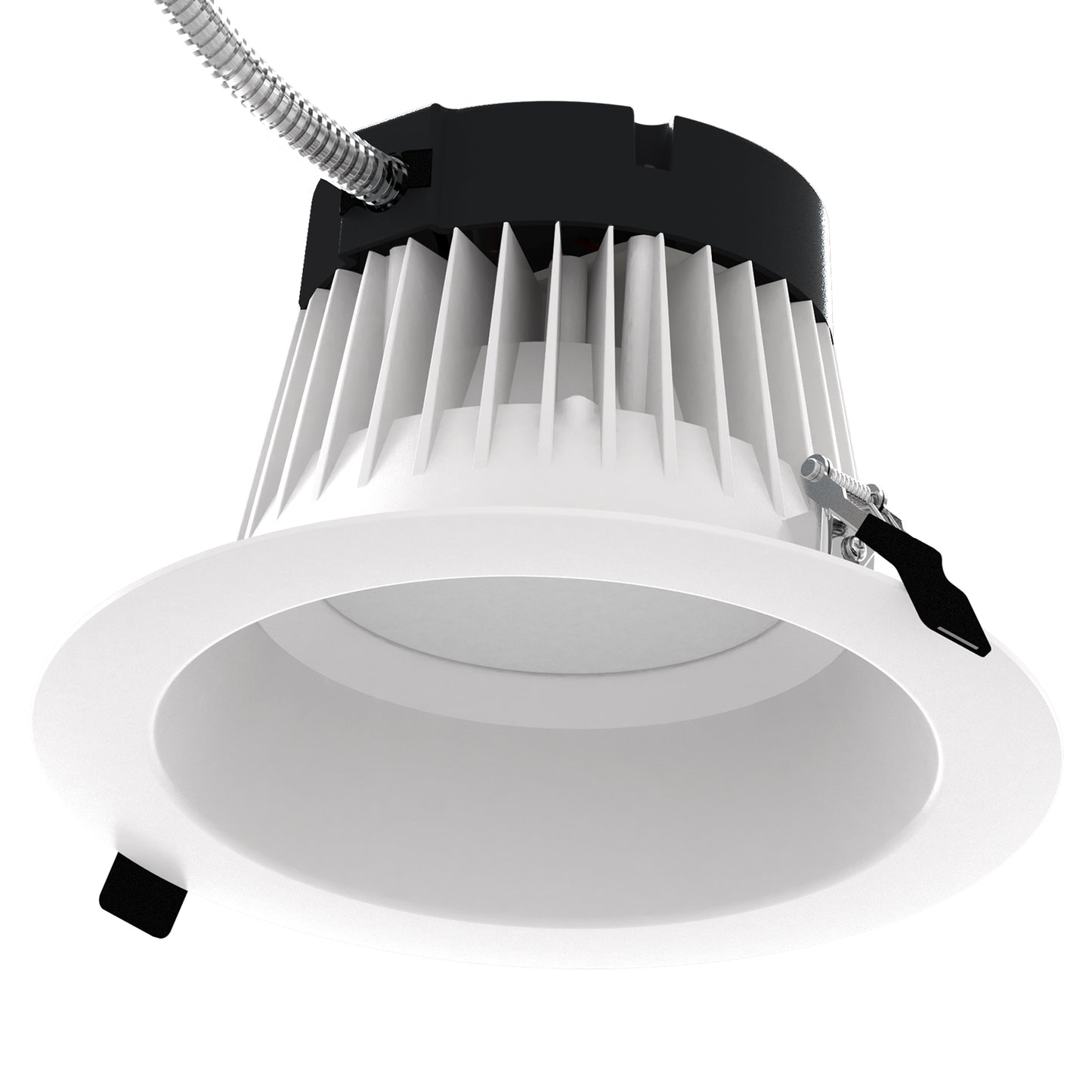 8” 55W LED Canless Commercial Recessed Round Downlight Fixture
