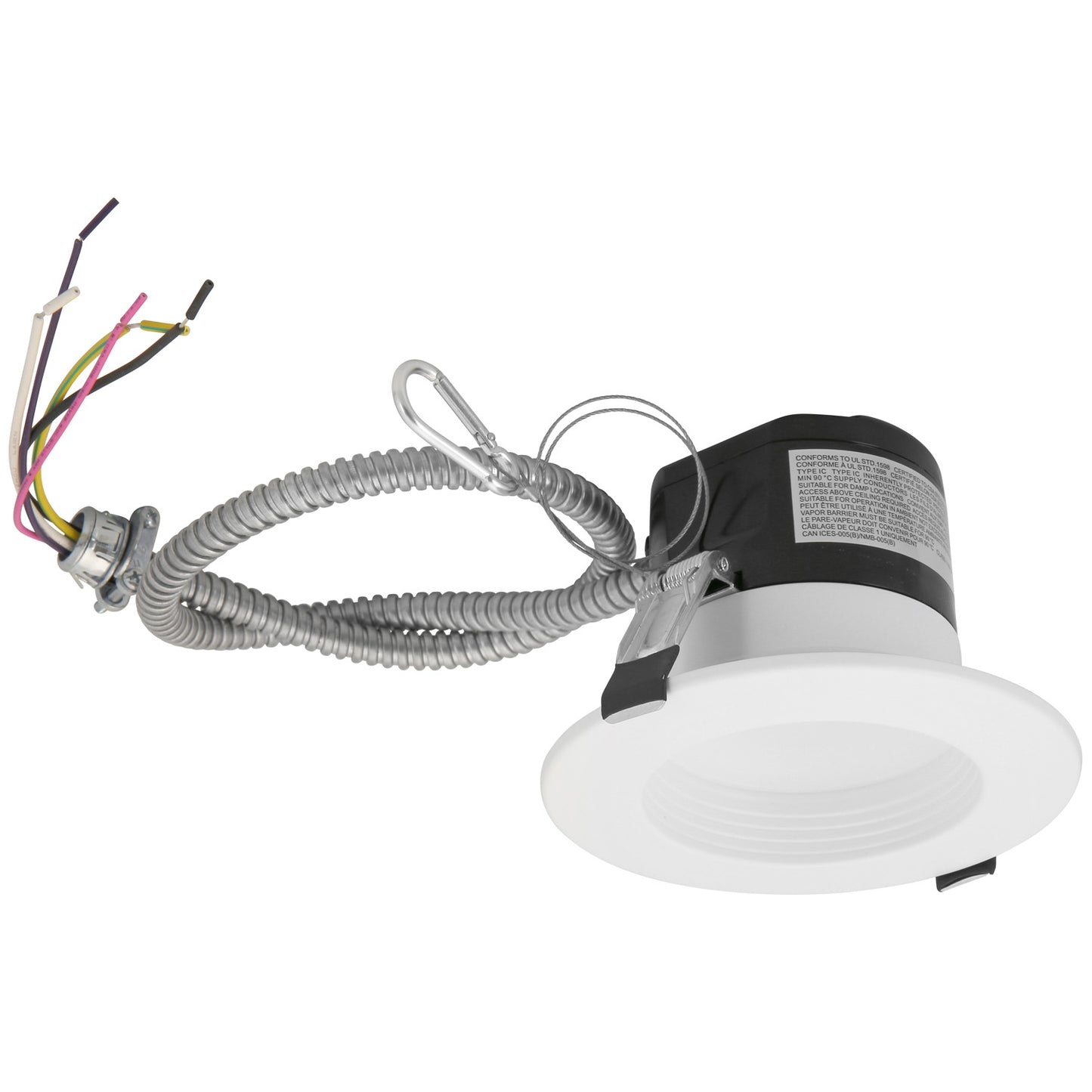 4" LED Commercial Recessed Round Downlight Fixture