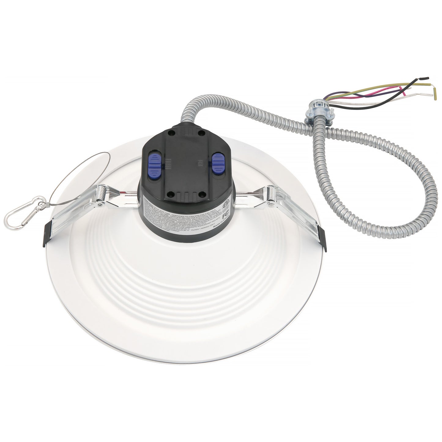 8" LED Commercial Recessed Round Downlight Fixture