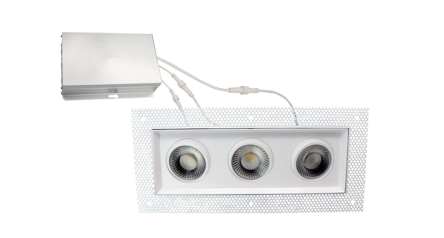 3.5" Trimless Multiple-3 Lights LED Gimbal