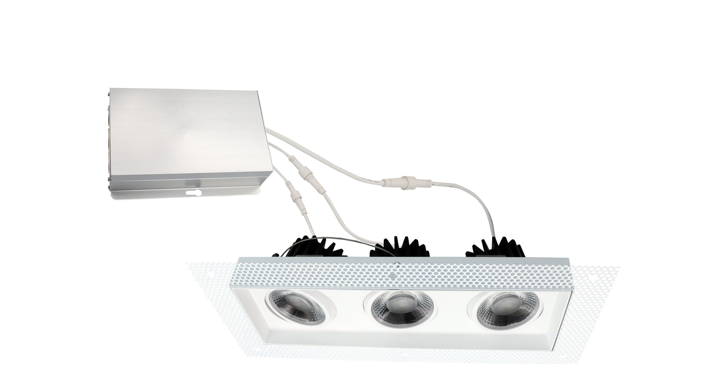 3.5" Trimless Multiple-3 Lights LED Gimbal