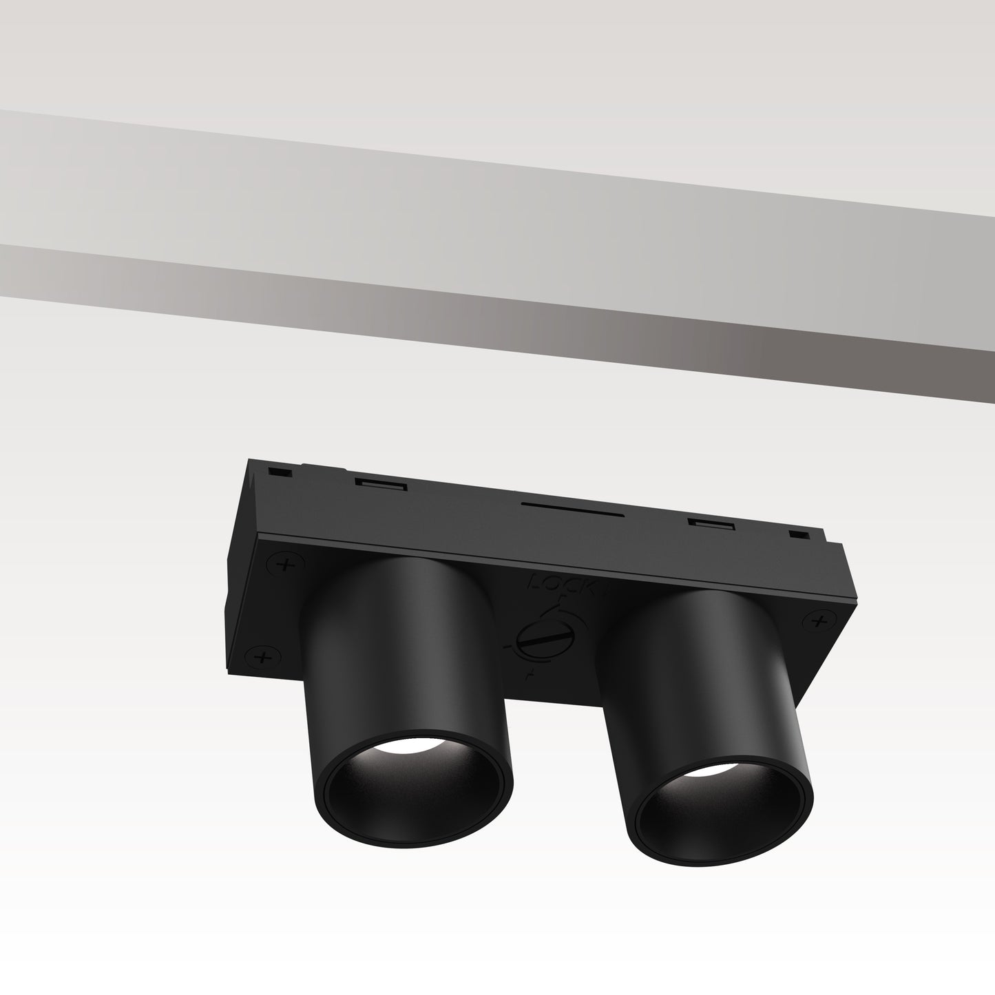 Milan Mini 2-Lights 35° Spot Track Head