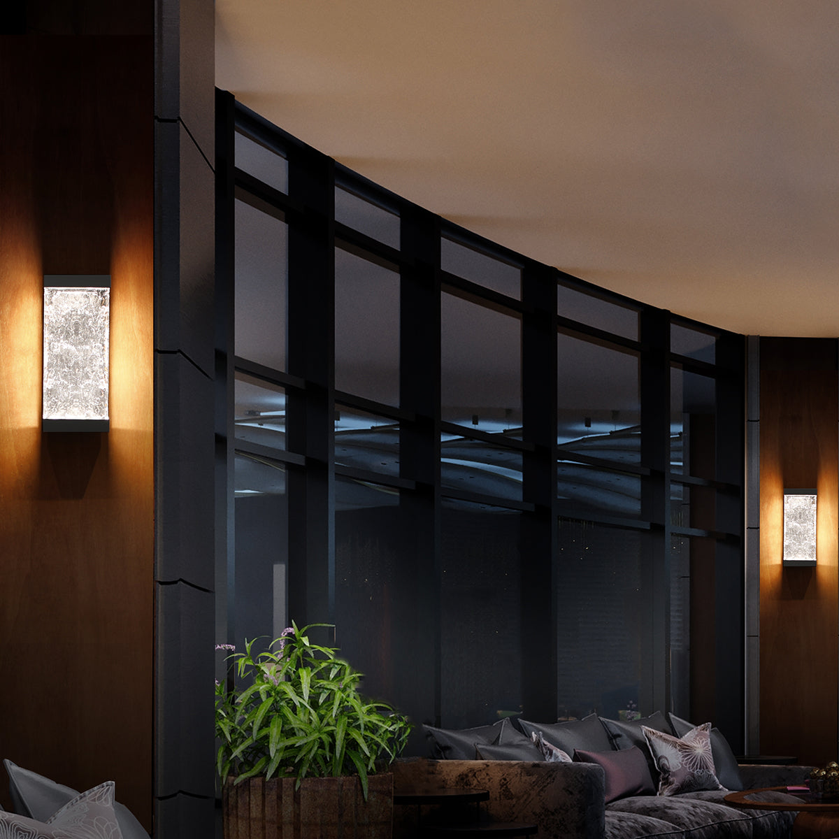 Fusion Outdoor Wall Sconce 3000K