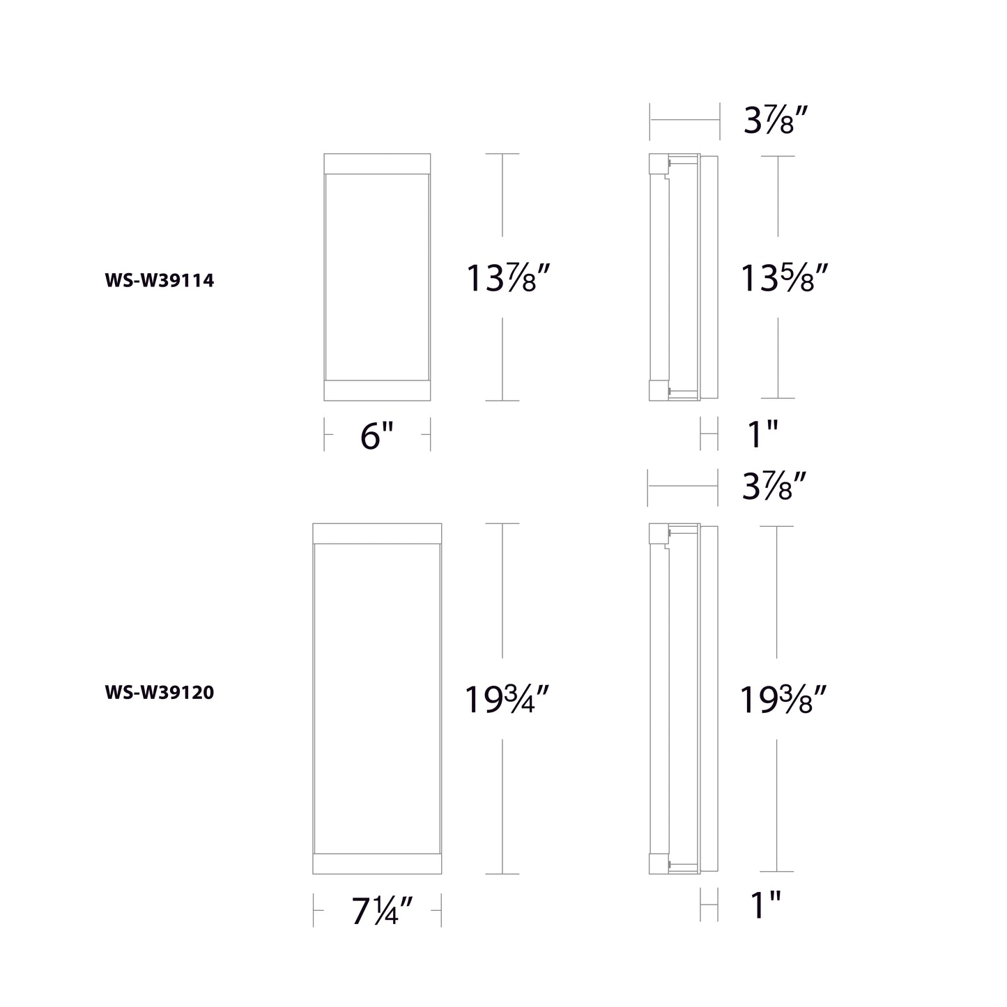 Fusion Outdoor Wall Sconce 3000K