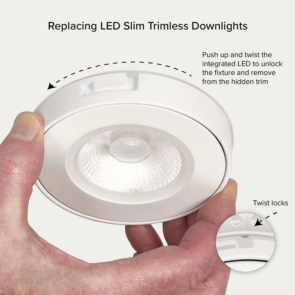 4" Trimless Floating Gimbal